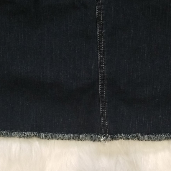 Style & co womens mid rise Denim Skort size XS - Picture 5 of 10